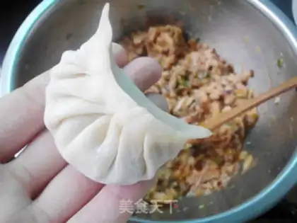 Make Pickle dumplings step 5