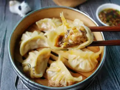 Make Pickle dumplings step 9