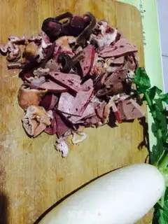 Make The radish lamb soup step 0