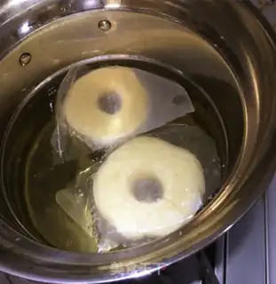 Make Potato chocolate donuts step 14