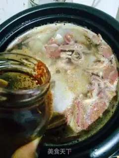 Make The radish lamb soup step 2