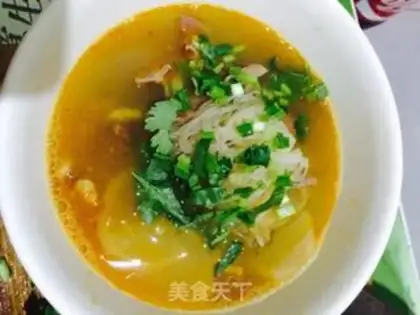 Make The radish lamb soup step 6