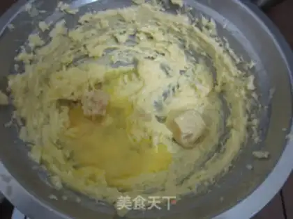 Make Mashed ham onion cookies step 3