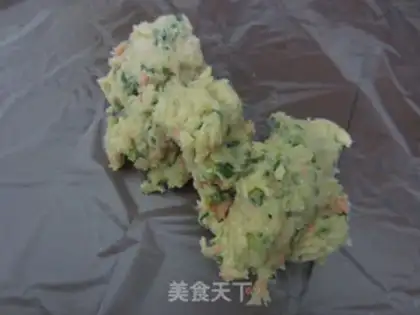 Make Mashed ham onion cookies step 5