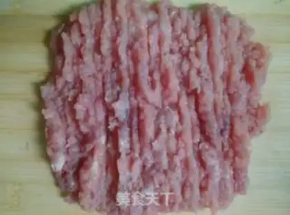 Make Piggy meatballs step 1