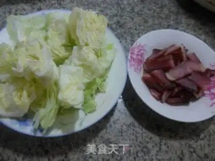 Make Soy sauce and cabbage step 0