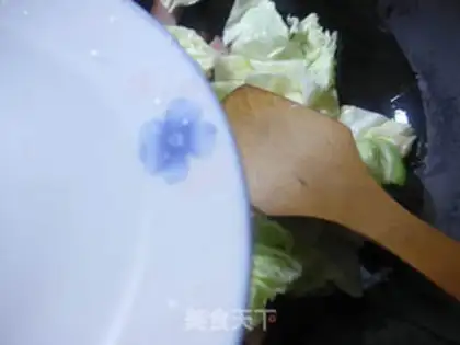 Make Soy sauce and cabbage step 3