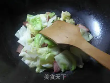 Make Soy sauce and cabbage step 4