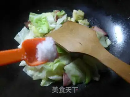 Make Soy sauce and cabbage step 5