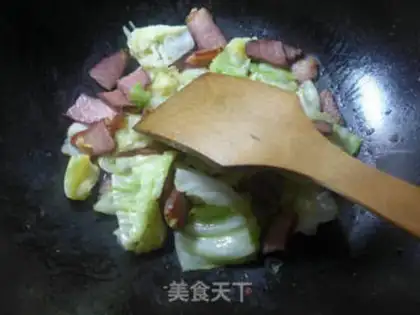 Make Soy sauce and cabbage step 7