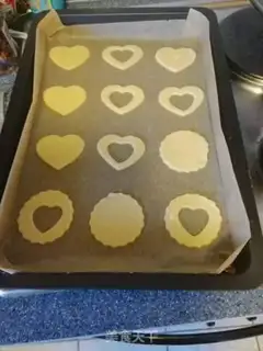 Make Butter cookies with jam step 14