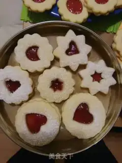 Make Butter cookies with jam step 18