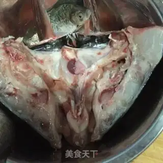 Make Red-burned fish head step 0