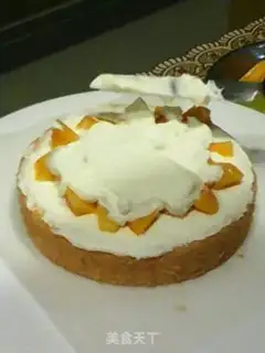 Make Christmas Snow Baby Cake step 6