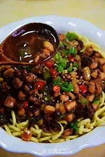 Make Korean chili noodles step 12