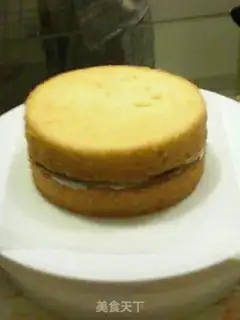 Make Christmas Snow Baby Cake step 7