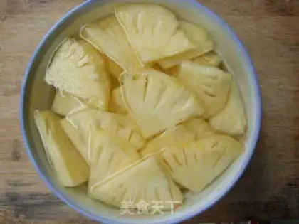 Make Mint pineapple step 3