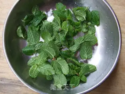 Make Mint pineapple step 4