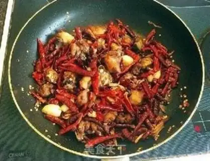 Make Spicy chicken step 7