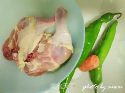 Make Peppers and chickens step 0