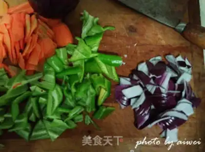 Make Peppers and chickens step 4