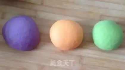 Make Rainbow bun step 0
