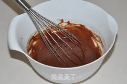 Make Chocolate cherry pie step 5