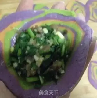 Make Rainbow bun step 7