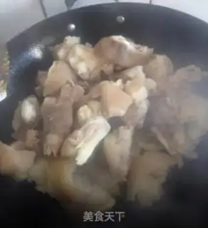Make Tofu-cup pig hoof step 4