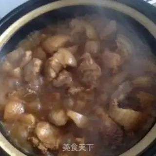 Make Tofu-cup pig hoof step 8