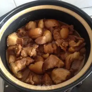 Make Tofu-cup pig hoof step 9