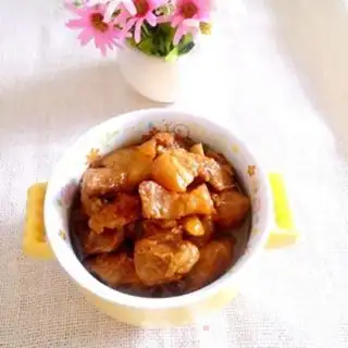 Make Tofu-cup pig hoof step 12