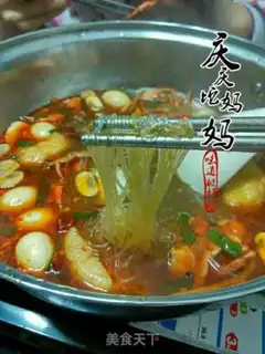 Make Spicy crab hotpot step 14