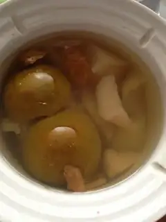 Make Rohango Pear soup step 1
