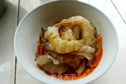 Make New Orleans baked shrimp step 6