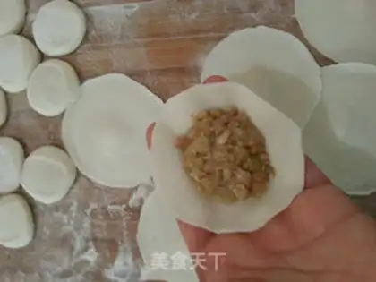 Make Sour pork dumplings step 8