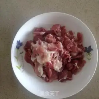 Make Fried meat step 1