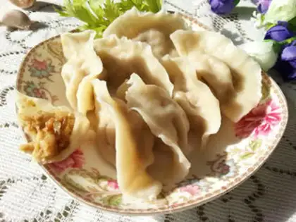 Make Sour pork dumplings step 11