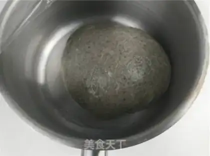 Make Black sesame toast step 5