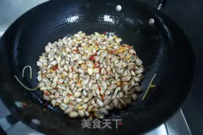 Make Chili fried melons step 6