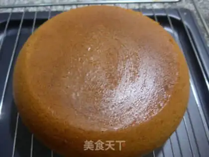 Make Cinnamon sponge cake step 12