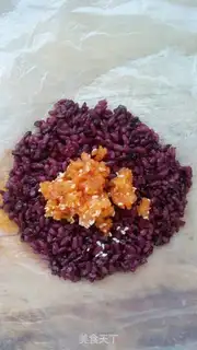 Make Black rice sushi step 10