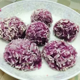 Make Purple cheese pearl ball step 6