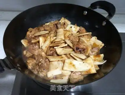 Make Pumpkin-peasing chicken step 5