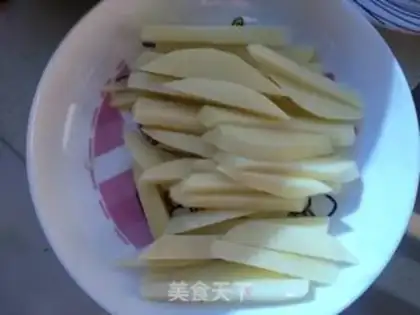Make French fries step 0