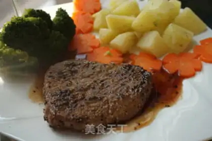 Make Black pepper steak step 10