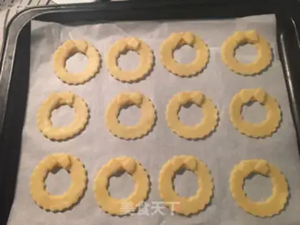 Make Christmas bouquet cookies step 9