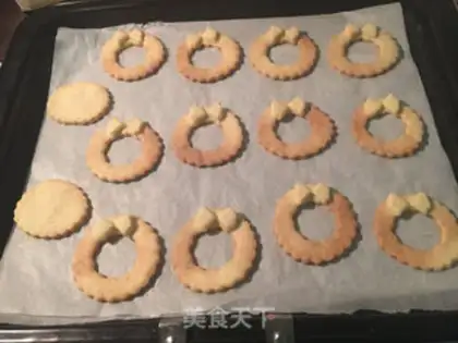 Make Christmas bouquet cookies step 11