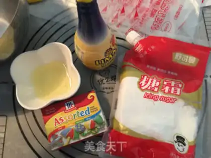 Make Christmas bouquet cookies step 12