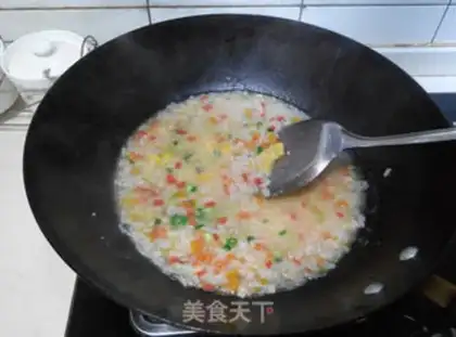 Make Salted egg omelet step 9
